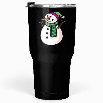 Discover Snowman Design for Winter Apparel Tumblers 30 Oz