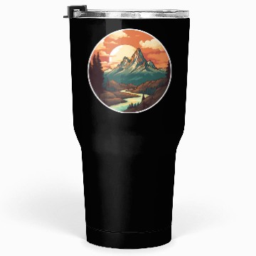 Discover Nature Hiking Landscape Tumblers 30 Oz