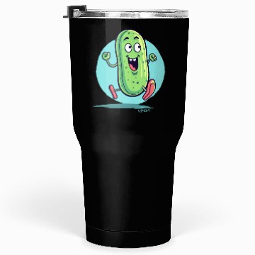 Discover A Happy Running Pickle Tumblers 30 Oz