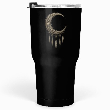 Discover Elegant Moon With Feathers Tumblers 30 Oz