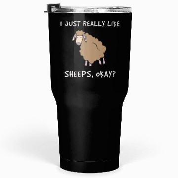 Discover Really Like Sheeps Farmer Farming Tumblers 30 Oz