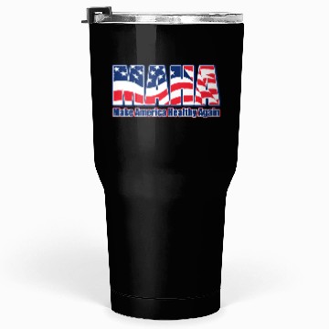 Discover Patriotic USA Flag with Empowerment Message Tumblers 30 Oz