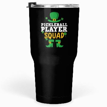 Discover Pickleball Player St Patrick's day shamrock Tumblers 30 Oz