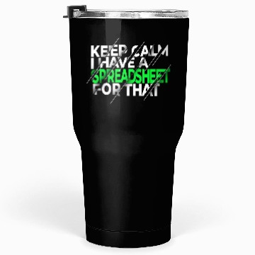Discover Funny Excel Spreadsheets Lover 3 Tumblers 30 Oz