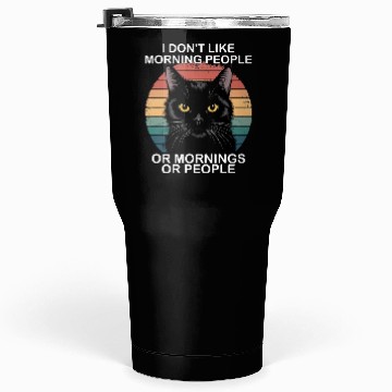 Discover Funny Black Cat Tumblers 30 Oz