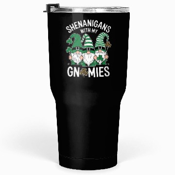 Discover St Patricks Day Lucky Shamrock Leopard Gnomes Tumblers 30 Oz