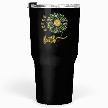 Discover Faith inspired sunflower design Tumblers 30 Oz