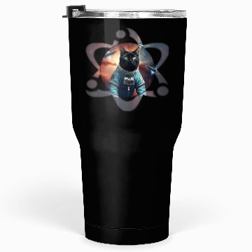 Discover Space Cat Science Tumblers 30 Oz