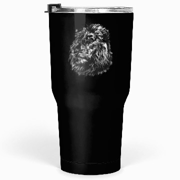Discover Lion black and white Tumblers 30 Oz