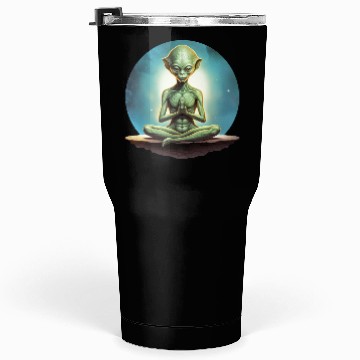 Discover Yoga Aliens Tumblers 30 Oz