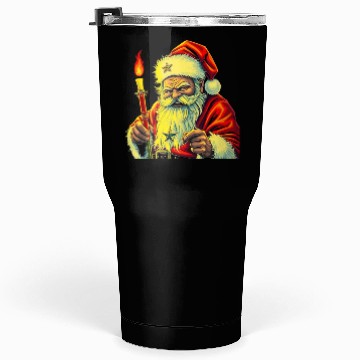 Discover Gothic Mystic Santa Art Tumblers 30 Oz