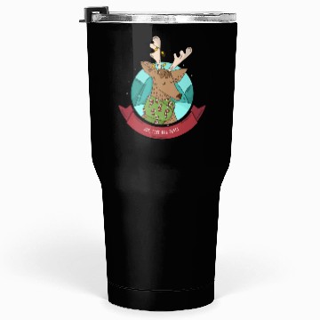 Discover Cozy Reindeer Christmas Cheer Tumblers 30 Oz