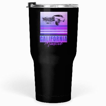 Discover California Muscle Tumblers 30 Oz