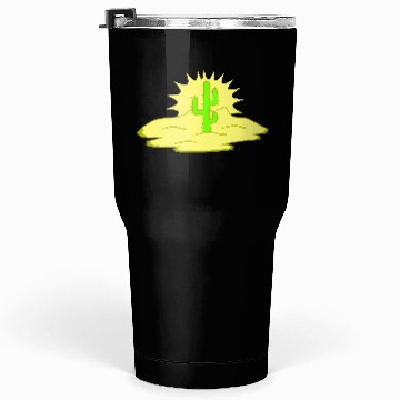 Discover Cactus Desert Sunset Evening Sun Night Sunny Cacti Tumblers 30 Oz