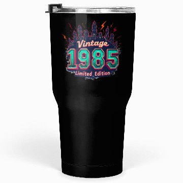 Discover vintage 1985 limited edition Tumblers 30 Oz