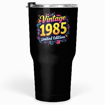 Discover vintage 1985 limited edition Tumblers 30 Oz