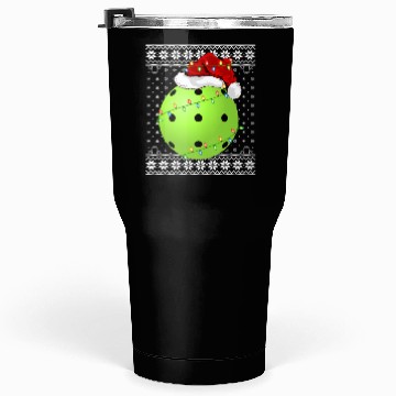 Discover Pickleball Player Ugly Christmas Tumblers 30 Oz