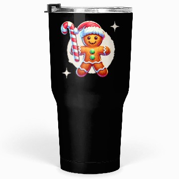 Discover Gingerbread Man Christmas Cheer Tumblers 30 Oz
