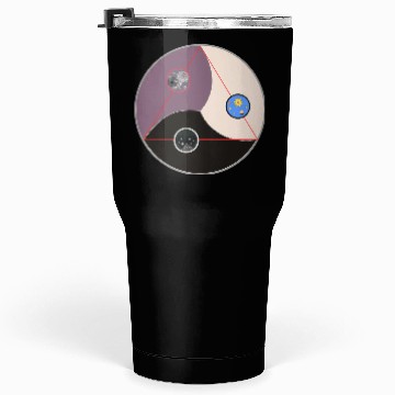 Discover Three worlds Circle Tumblers 30 Oz