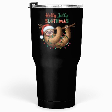 Discover Holly Jolly Slothmas Tumblers 30 Oz