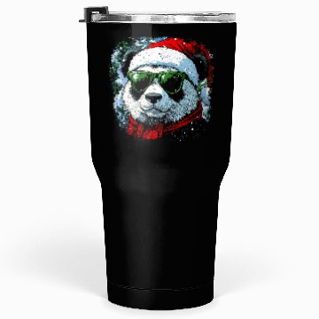 Discover Santa Claus Panda Tumblers 30 Oz