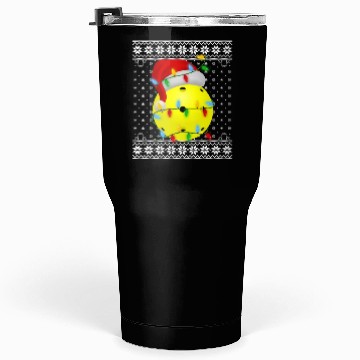 Discover Pickleball Christmas Tumblers 30 Oz