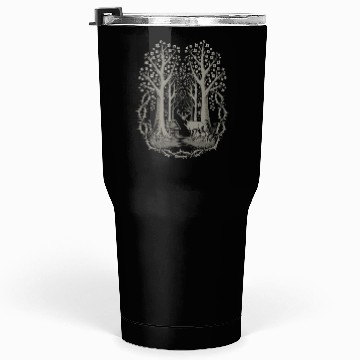 Discover enchanting Forest Dark Cottagecore Scene Tumblers 30 Oz