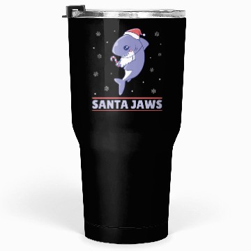Discover Santa Jaws Tumblers 30 Oz