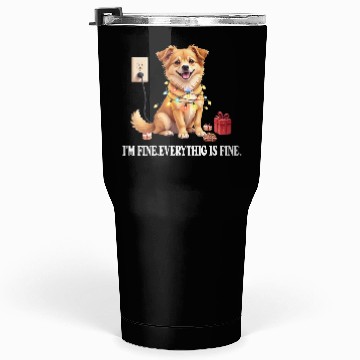 Discover COOL CHRISTMAS DOG png1 Tumblers 30 Oz