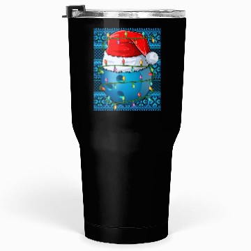 Discover Bowling Ball Christmas Lights Tumblers 30 Oz