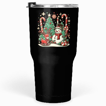 Discover Vintage Christmas Cheer Tumblers 30 Oz