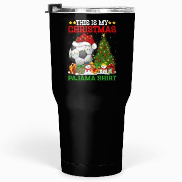 Discover Soccer Christmas Tree Lights Tumblers 30 Oz