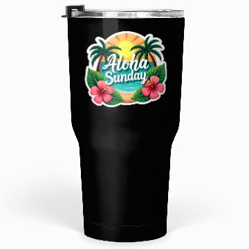 Discover Aloha Sunday Tumblers 30 Oz