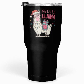 Discover Christmas Llamas, Fa La La Llama Tumblers 30 Oz