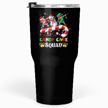 Discover Dabbing Santa Elf Snowman Candy Cane Christmas Tumblers 30 Oz