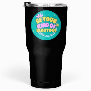 Discover Green and Yellow Creative Retro Quotes Tumblers 30 Oz