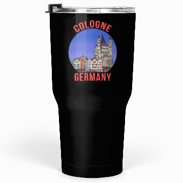Discover Cologne Germany Tumblers 30 Oz
