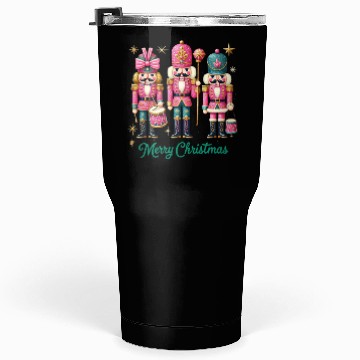 Discover Glitter Nutcracker Friends, Merry Christmas Tumblers 30 Oz