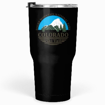 Discover Vail Colorado ski resort Tumblers 30 Oz