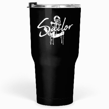 Discover Sailor Anchor Graffiti Drops Sailing Text Saying Tumblers 30 Oz
