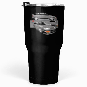 Discover 90s JDM CR Hatch Car Graphic Tumblers 30 Oz