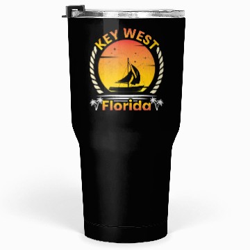 Discover KEY-WEST FLORIDA Sunshine-State West Keys Tumblers 30 Oz