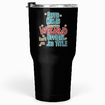 Discover Data Ninja Wizard Data Science Tumblers 30 Oz