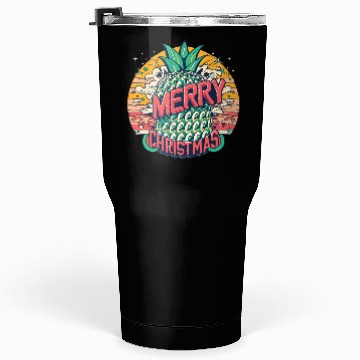 Discover Pineapple Christmas Tumblers 30 Oz