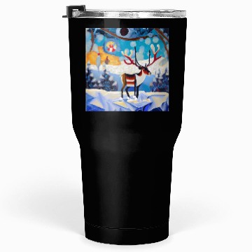 Discover Colourful winter forest Tumblers 30 Oz