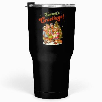 Discover Seasons Greetings Tumblers 30 Oz