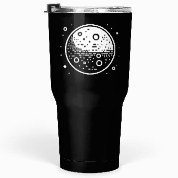 Discover Minimalistic Vector Mars Planet path3 Tumblers 30 Oz