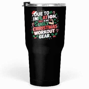 Discover Inflation-Proof Christmas Workout Tumblers 30 Oz