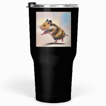 Discover Running away hamster Tumblers 30 Oz
