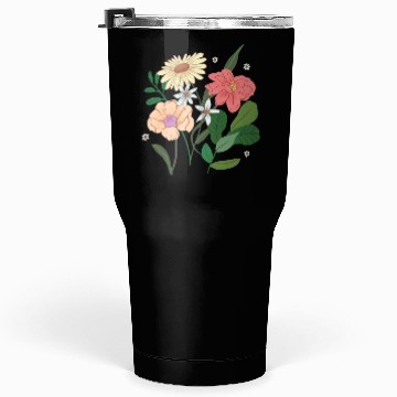 Discover Fully Blossom Flowers Tumblers 30 Oz